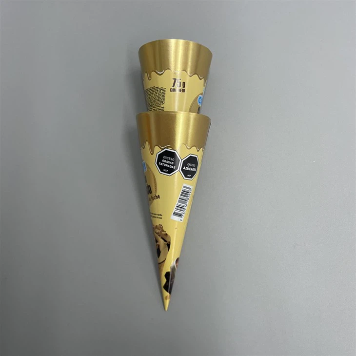 22 degree Custom Ice Cream Cone Paper